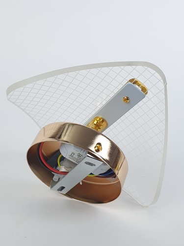 EILON โคมไฟติดผนังทรงวินเทจ 4W 4000K รุ่น YBD-19 แสงคูลไวท์ สีใส