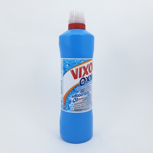 VIXOL วิกซอล ออกซี่ น้ำยาล้างห้องน้ำ ขนาด 700 มล. สีฟ้า