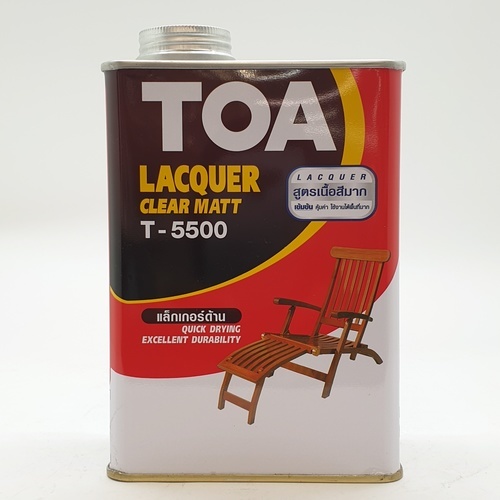 Lacquer ស្រអាប់ T-5500-TOA 1/4gl.