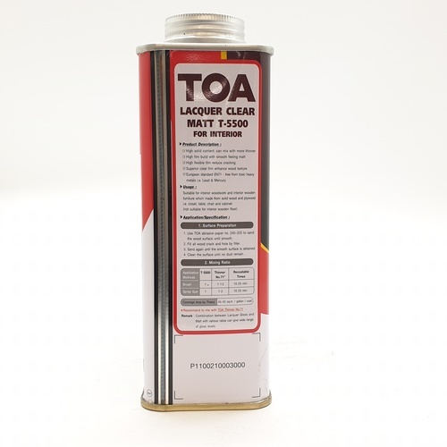 ทีโอเอ แลคเกอร์ด้าน #T5500 1/4 กล