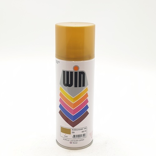 WIN สเปรย์ อเนกประสงค์ #228 400 ซีซี สีทอง