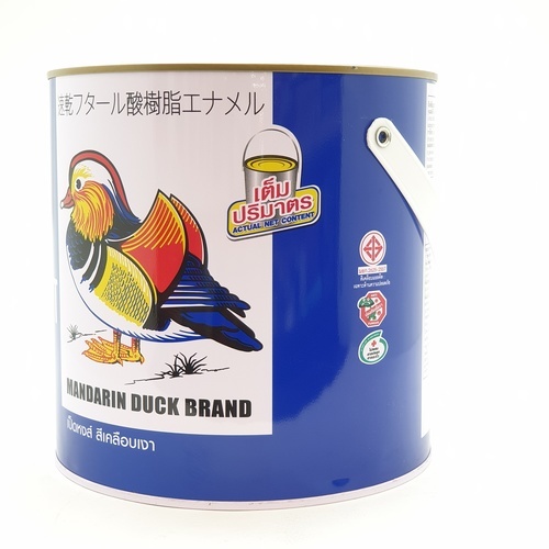 เป็ดหงส์ สีเคลือบเงา #M111 1 กล สีขาว