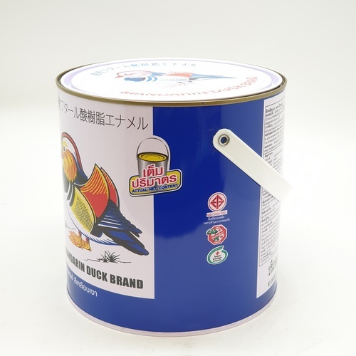 เป็ดหงส์ สีเคลือบเงา #M111 1 กล สีขาว