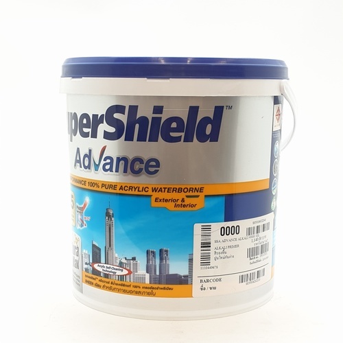ซุปเปอร์ชิลด์ แอดวานซ์ สีรองพื้นปูนใหม่ #0000 1 กล สีขาว