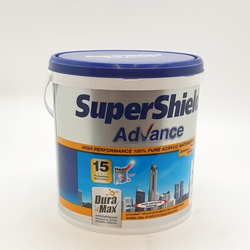 ซุปเปอร์ชิลด์ แอดวานซ์ สีรองพื้นปูนใหม่ #0000 1 กล สีขาว