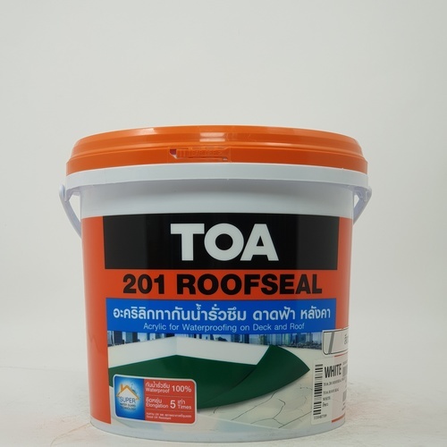 ทีโอเอ 201 รูฟซีล #WHITE 1 กล สีขาว
