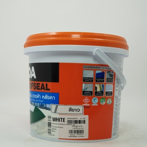 ทีโอเอ 201 รูฟซีล #WHITE 1 กล สีขาว