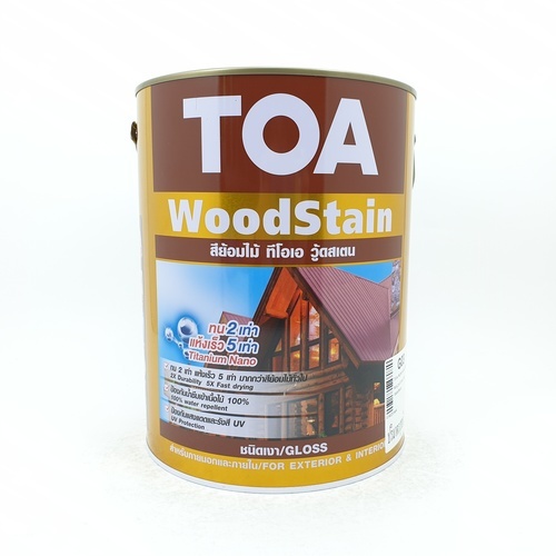 ពណ៌លាបឈើអោយរលោង TOA G03ពណ៌​Walnut ធុង