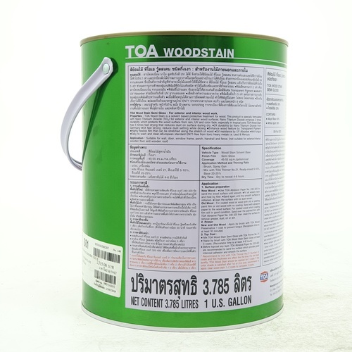 ทีโอเอ สีย้อมไม้ กึ่งเงา #S01 1 กล ไม้สัก