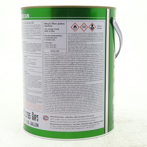 ทีโอเอ สีย้อมไม้ กึ่งเงา #S01 1 กล ไม้สัก