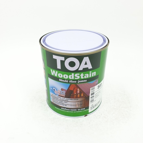 ทีโอเอ สีย้อมไม้ กึ่งเงา #S03 1/4 กล ประดู่