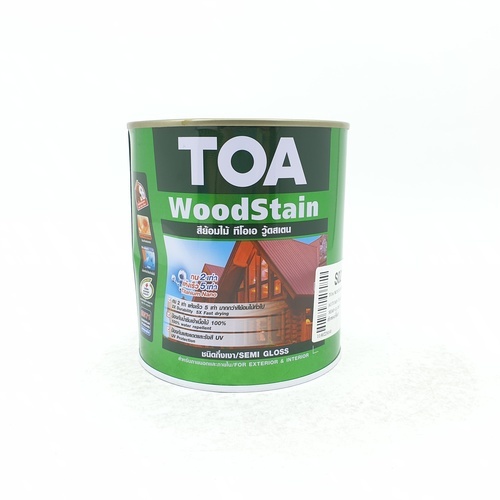 ทีโอเอ สีย้อมไม้ กึ่งเงา #S02 1/4 กล สักทอง