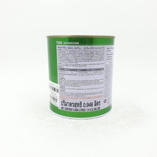 ทีโอเอ สีย้อมไม้ กึ่งเงา #S02 1/4 กล สักทอง