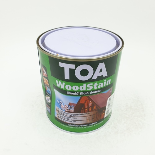 ทีโอเอ สีย้อมไม้ กึ่งเงา #S02 1/4 กล สักทอง