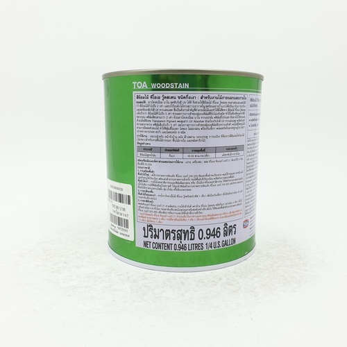 ทีโอเอ สีย้อมไม้ กึ่งเงา #S99 1/4 กล ใส