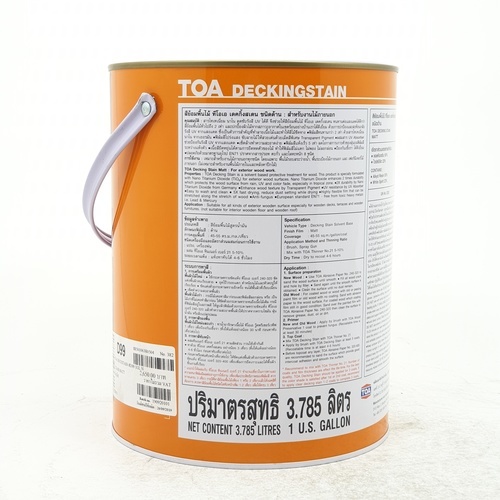 ทีโอเอ เดคกิ้งสเตน สีย้อมไม้พื้น ด้าน #D99 1 กล สีด้านใส