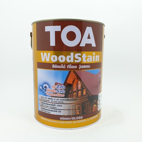 ทีโอเอ สีย้อมไม้ เงา #G07 1 กล สีไม้สักทอง