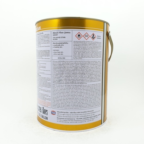 ทีโอเอ สีย้อมไม้ เงา #G07 1 กล สีไม้สักทอง