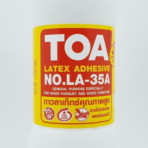 ทีโอเอ กาวลาเท็กซ์ปาร์เก้ #35-A 1 กก สีขาว