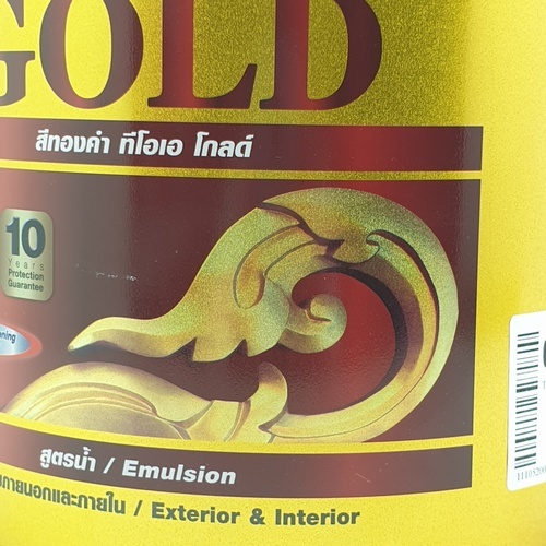 ทีโอเอ โกลด์ สีน้ำอะคริลิค #GW919 1 กล สีทองสวิส