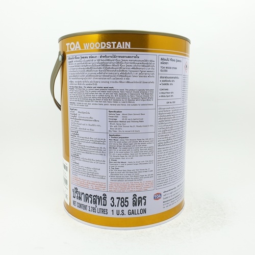 ทีโอเอ สีย้อมไม้ เงา #G09 1 กล สีไม้มะค่า