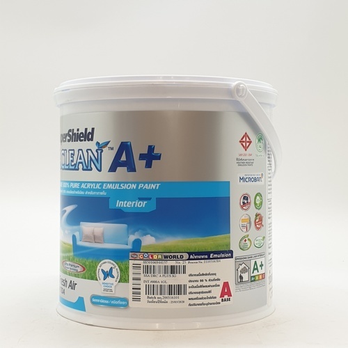 ดูราคลีน เอ พลัส สีน้ำกึ่งเงา ภายใน เบส #000A 1 กล