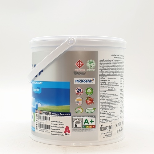 ดูราคลีน เอ พลัส สีน้ำกึ่งเงา ภายใน เบส #000A 1 กล