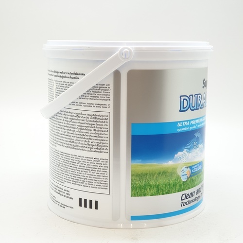 ดูราคลีน เอ พลัส สีน้ำกึ่งเงา ภายใน เบส #000A 1 กล