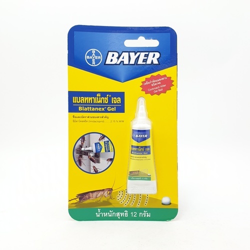 BAYER เหยือกำจัดแมลงสาบ ชนิดเจล แบลททาเน็กซ์ 12 กรัม