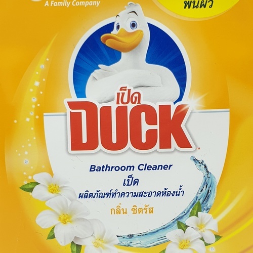 Duck เป็ดห้องน้ำ ซิตรัส 3500มล เป็ดหอม สีเหลือง