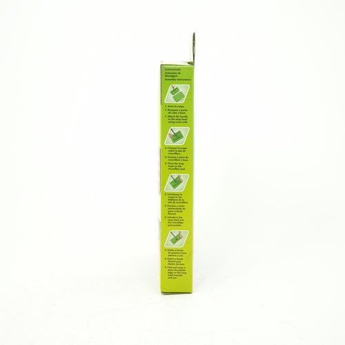 SCOTCH BRITE รีฟิลผ้าม็อบดันฝุ่นไมโครไบเตอร์ 13x5.67x23ซม. สีขาว-เขียว