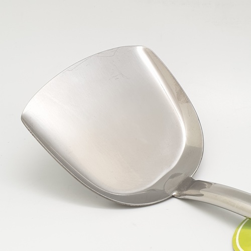 SEAGULL ตะหลิวกลาง 100304210 สีโครเมี่ี่ยมด้ามดำ