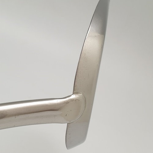 SEAGULL ตะหลิวกลาง 100304210 สีโครเมี่ี่ยมด้ามดำ