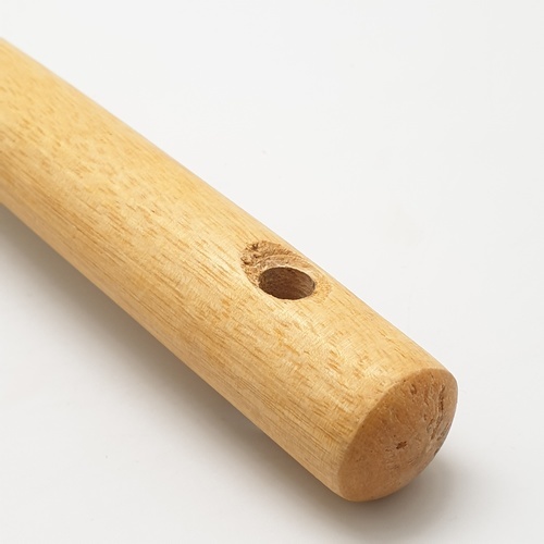 SEAGULL ตะหลิวกลาง-ด้ามไม้ 100304310 สีโครเมี่ี่ยมด้ามไม้