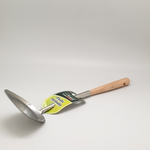 SEAGULL ตะหลิวกลาง-ด้ามไม้ 100304310 สีโครเมี่ี่ยมด้ามไม้