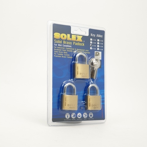 SOLEX กุญแจสายยู รุ่น KAL  3:1 SL 99 ขนาด 30 มม.