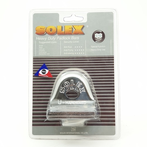 SOLEX สายยูกุญแจคล้อง L ขนาด 60มม.