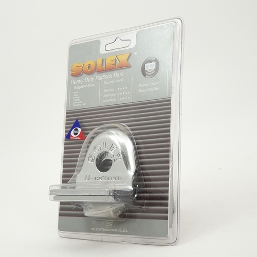 SOLEX สายยูกุญแจคล้อง L ขนาด 60มม.