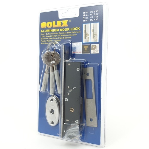 SOLEX กุญแจบานเลื่อน รุ่น NO.412 HSS