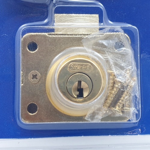 SOLEX กุญแจลิ้นชัก รุ่น DW ขนาด 1.5นิ้วB (แผง)