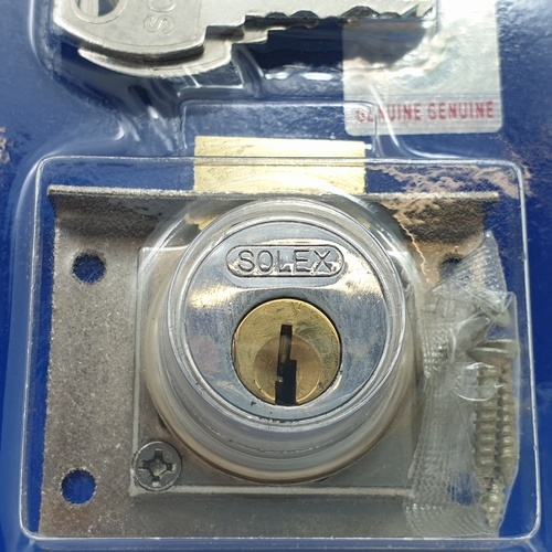 SOLEX กุญแจลิ้นชัก DW ขนาด 2นิ้วS (แผง)