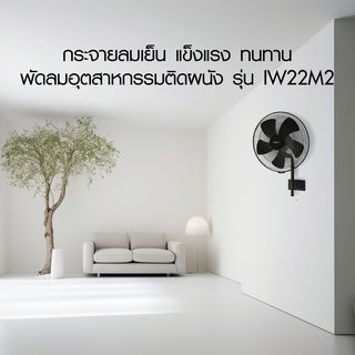 HATARI พัดลมอุตสาหกรรมติดผนัง 22