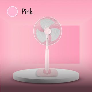 HATARI พัดลมสไลด์ 16 S16M1 ชมพู