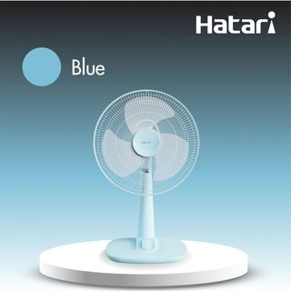 HATARI พัดลมตั้งโต๊ะ T14M1 ฟ้า