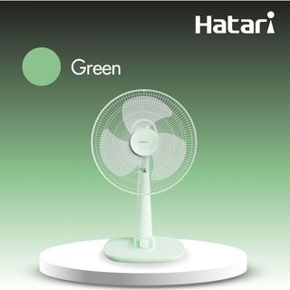 HATARI พัดลมตั้งโต๊ะ T14M1 เขียว