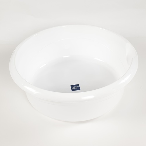 GOME กะละมังกลม 55 ซม.ขนาด 54x54x19 ซม. สีขาว