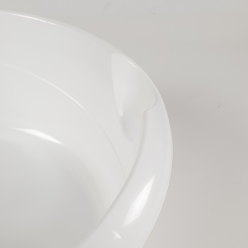 GOME กะละมังกลม 55 ซม.ขนาด 54x54x19 ซม. สีขาว