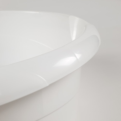 GOME กะละมังกลม 55 ซม.ขนาด 54x54x19 ซม. สีขาว