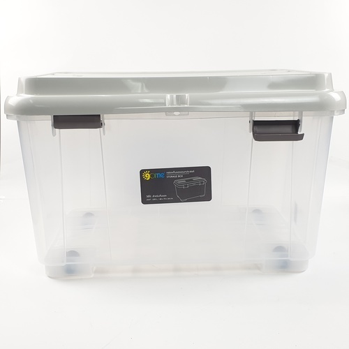 GOME กล่องอเนกประสงค์มีล้อ 100L ขนาด 48x70x44cm. รุ่น 2547
