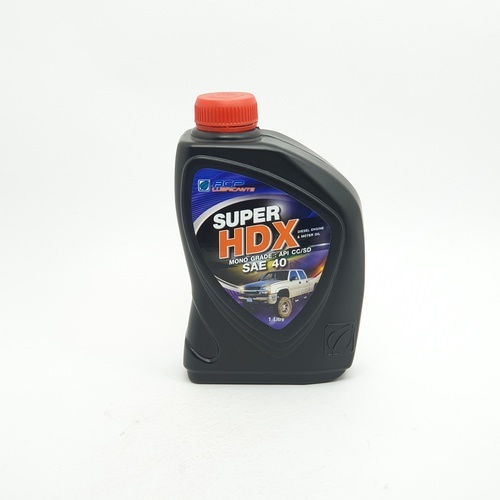 Bangchak น้ำมันเครื่องยนต์เบนซิน/ดีเซล HDX  40 1L